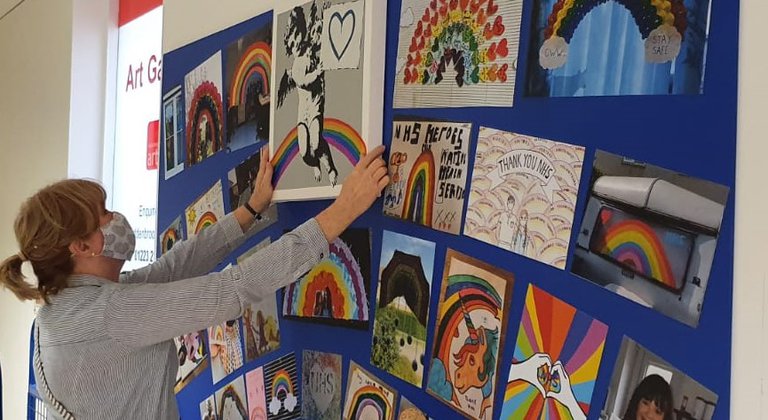 Lesley Bermingham covid art expo