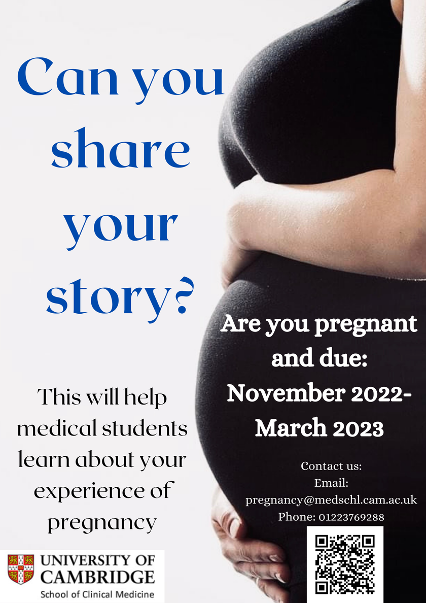 Can you share your pregnancy story? Poster
